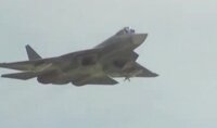 Новейший истребитель Т-50 появился в небе над Кубинкой