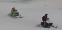 В Парке Патриот прошел II этап открытого Чемпионата МФР по кроссу на снегоходах (видео)