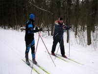 Мэр Одинцово проверил лыжню