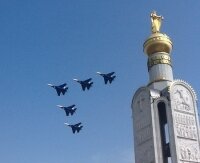 Русские витязи в Прохоровке 12 июля 2013 (видео)