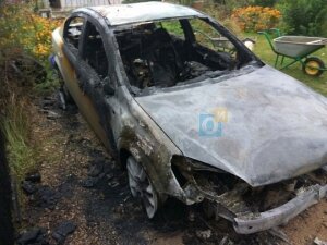 У эколога Никольского сельского поселения сгорел автомобиль