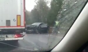 Крупное ДТП на Минском шоссе 11 октября (видео)